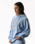 Women's Maplewood Oversized Hoodie - Placid Blue - Image 