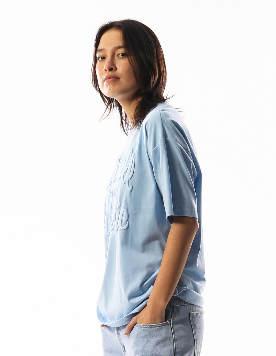 Women's Annie Oversized Tee - Placid Blue - Image #4