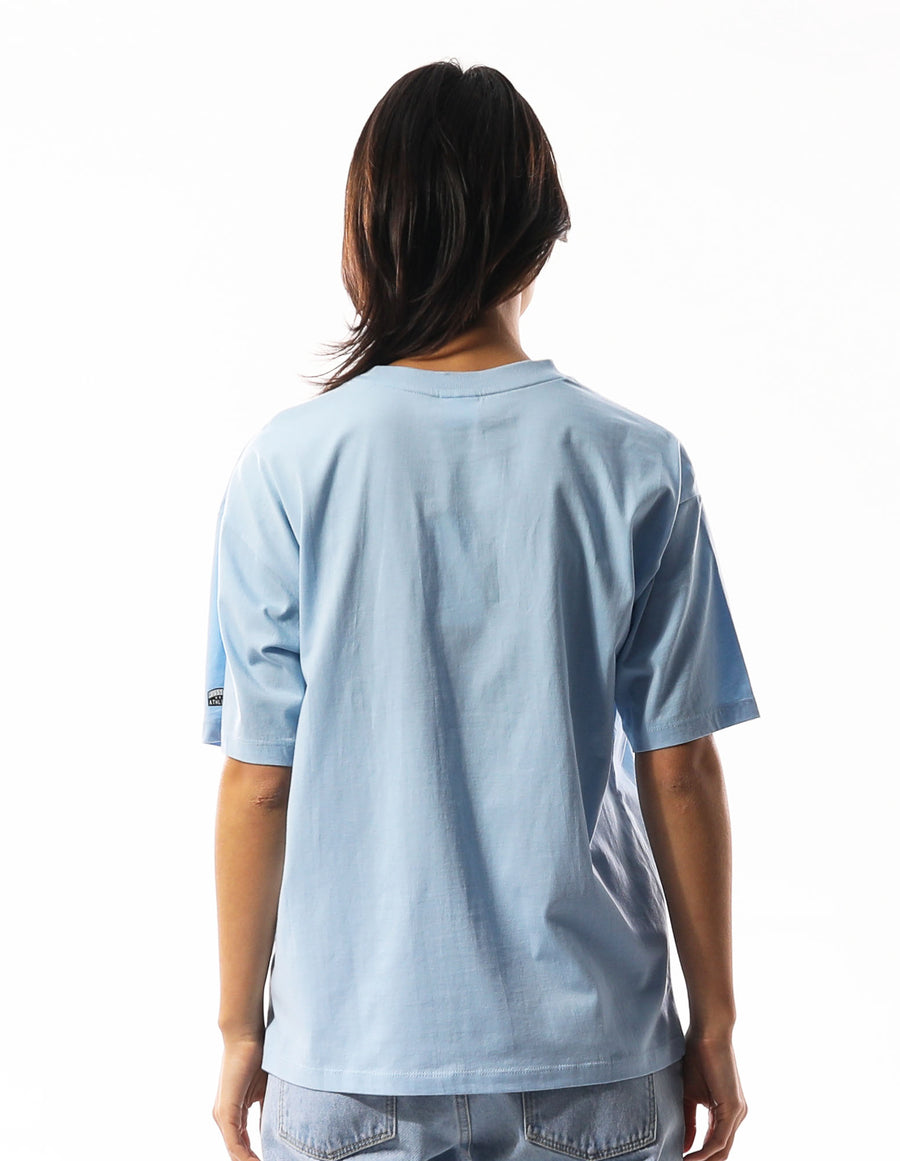 Women's Annie Oversized Tee - Placid Blue - Image #5