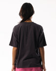 Women's Annie Oversized Tee - Dark Grey - Image 