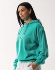 Women's Tonal Arch Oversized Hoodie - Jade