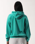 Women's Tonal Arch Oversized Hoodie - Jade