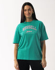 Russell Athletic Australia Women's Daphne Tee - Jade True Since 1902