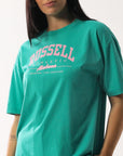 Russell Athletic Australia Women's Daphne Tee - Jade True Since 1902