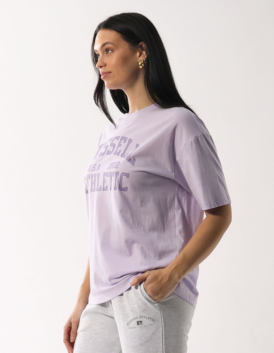 Russell Athletic Australia Women's Tonal Arch Tee - Oracle True Since 1902