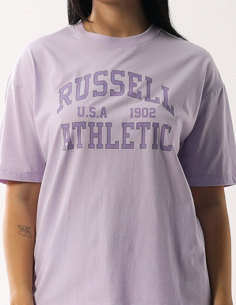 Russell Athletic Australia Women's Tonal Arch Tee - Oracle True Since 1902