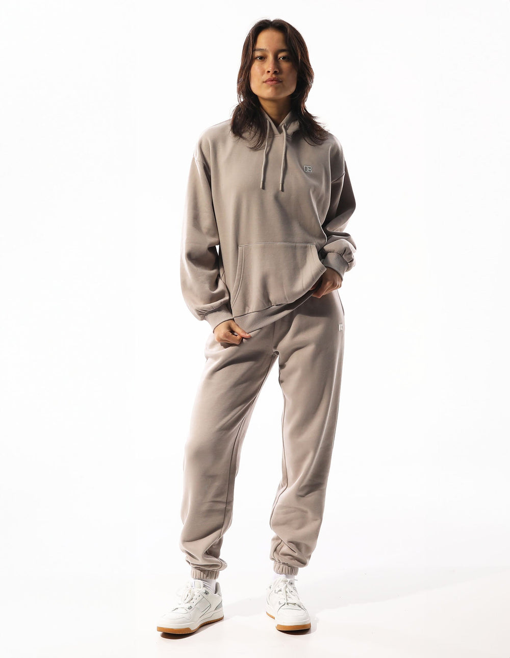 Russell Athletic Australia Womens R Logo Hoodie - String True Since 1902