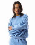 Women's R Logo Crew - Clear Blue Sky