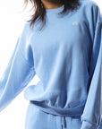 Women's R Logo Crew - Clear Blue Sky