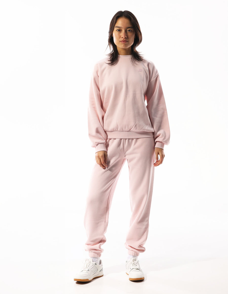 Women's R Logo Crew - Pale Lilac Pink