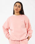 Russell Athletic Australia Women's R Logo Crew - Quartz Pink True Since 1902