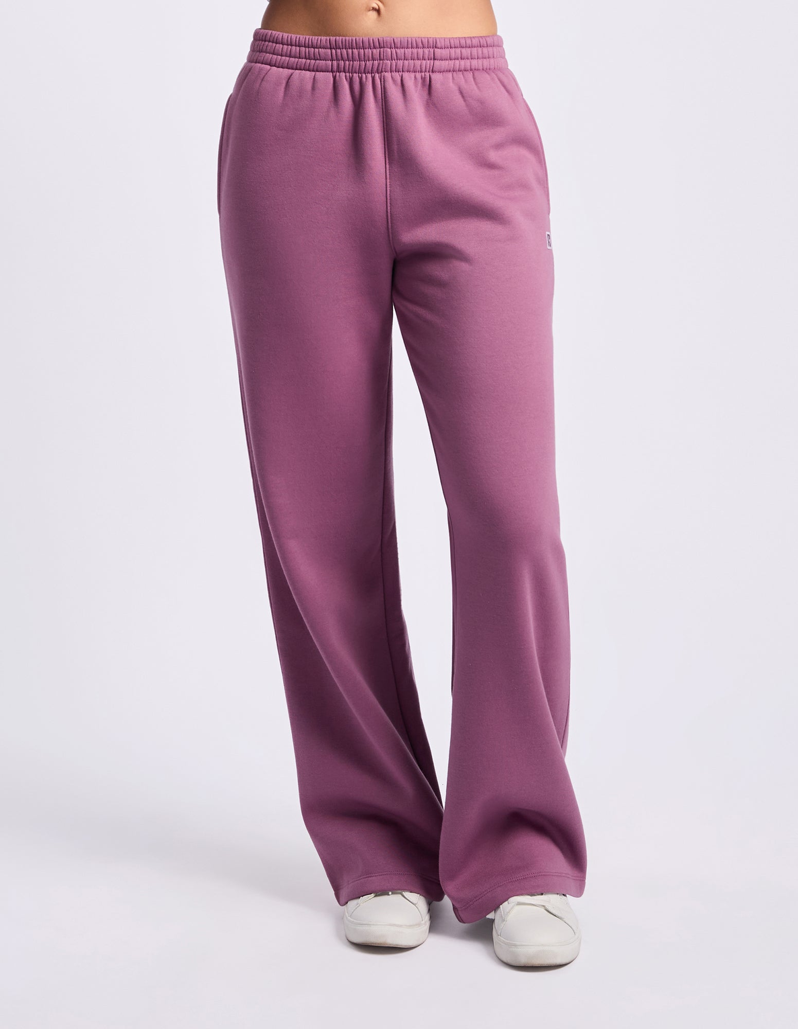 R Logo Wide Leg Women's Pant - Tulipwood