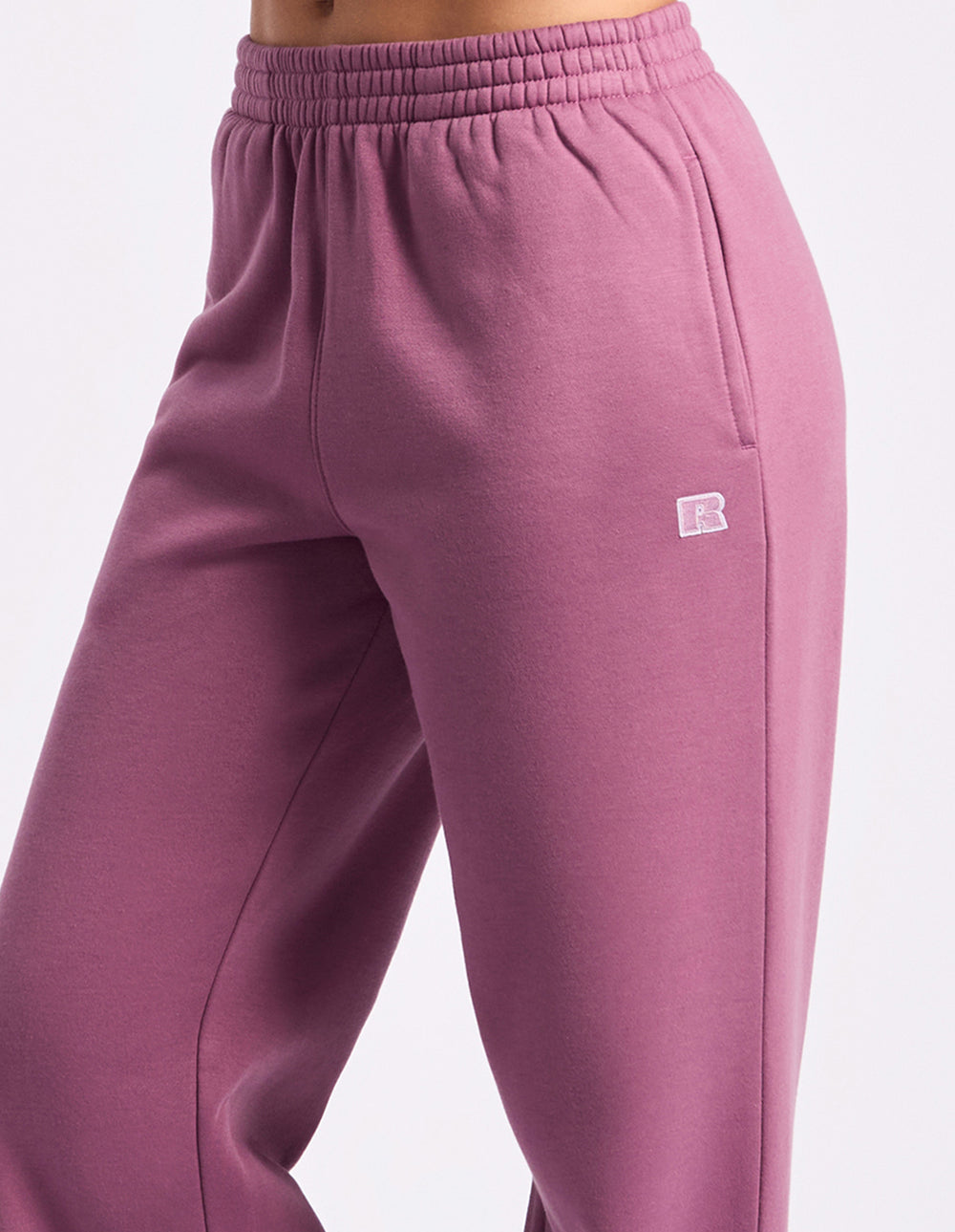 R Logo Wide Leg Women's Pant - Tulipwood