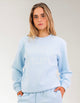 Arch Logo Women's Crew Sweat - Blue Breeze