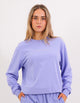 Linear Women's Crew - Pale Iris