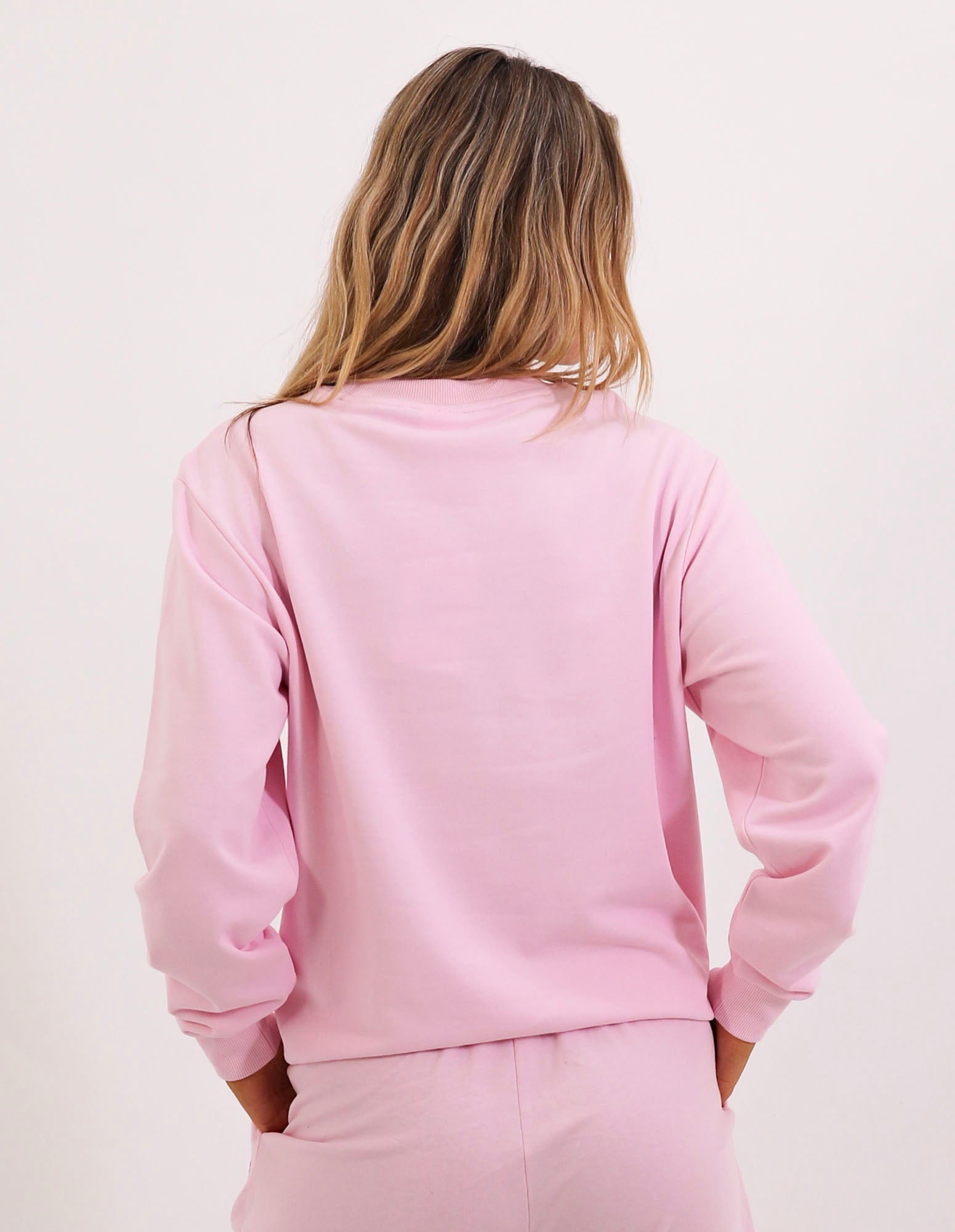 Women's Linear Crew - Pink Tulle