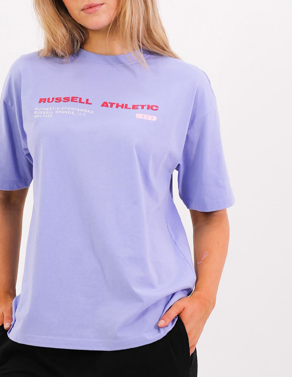 Women's Brand Tee - Pale Iris