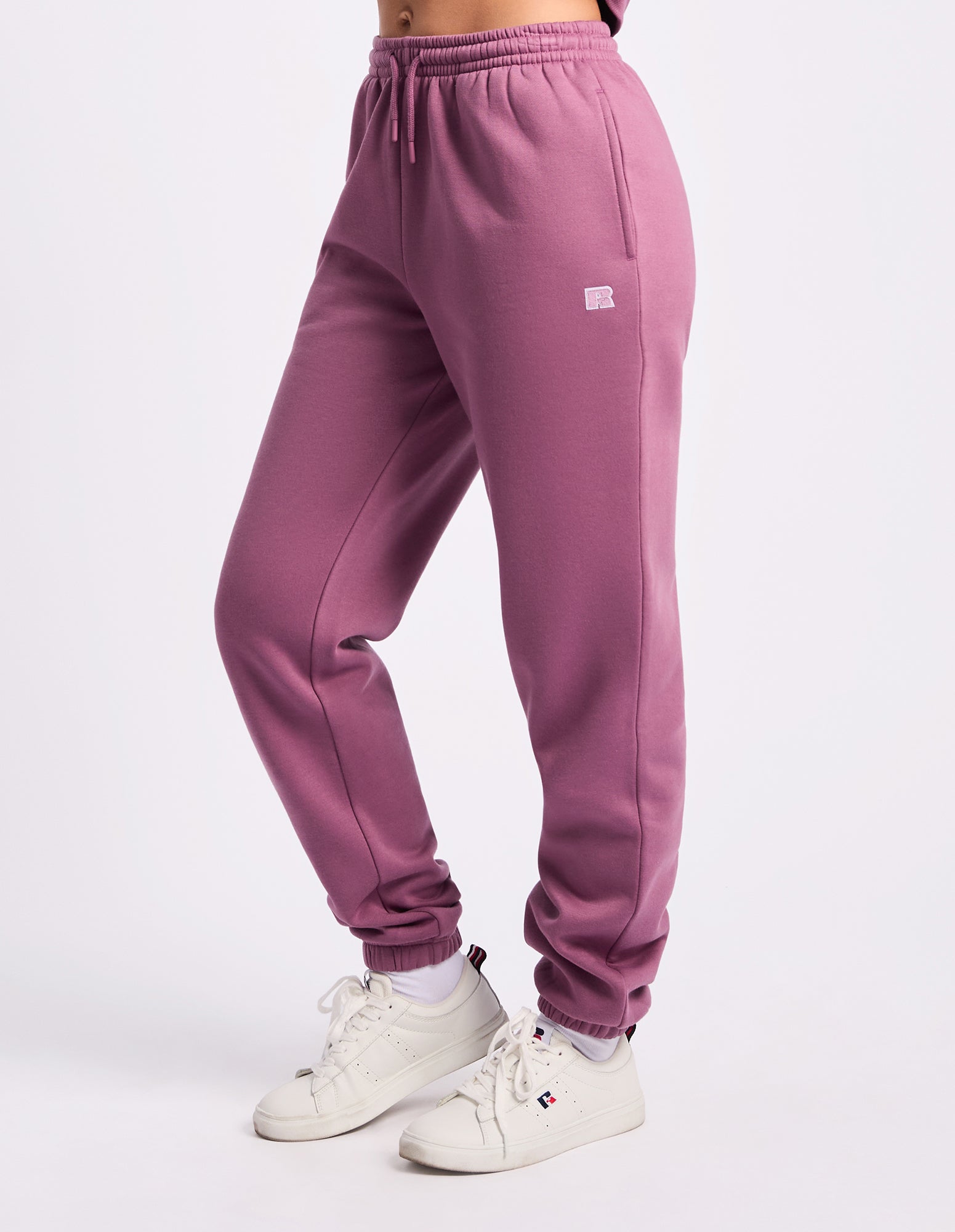 R Logo Womens Track Pants - Tulipwood