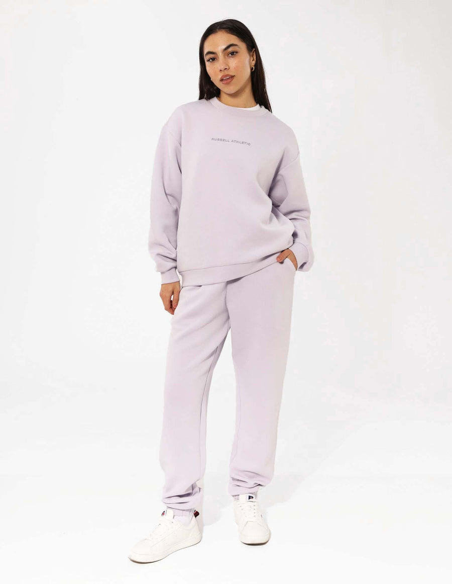 Russell Athletic Australia Women's R Tech Leisure Crew - Mauve True Since 1902