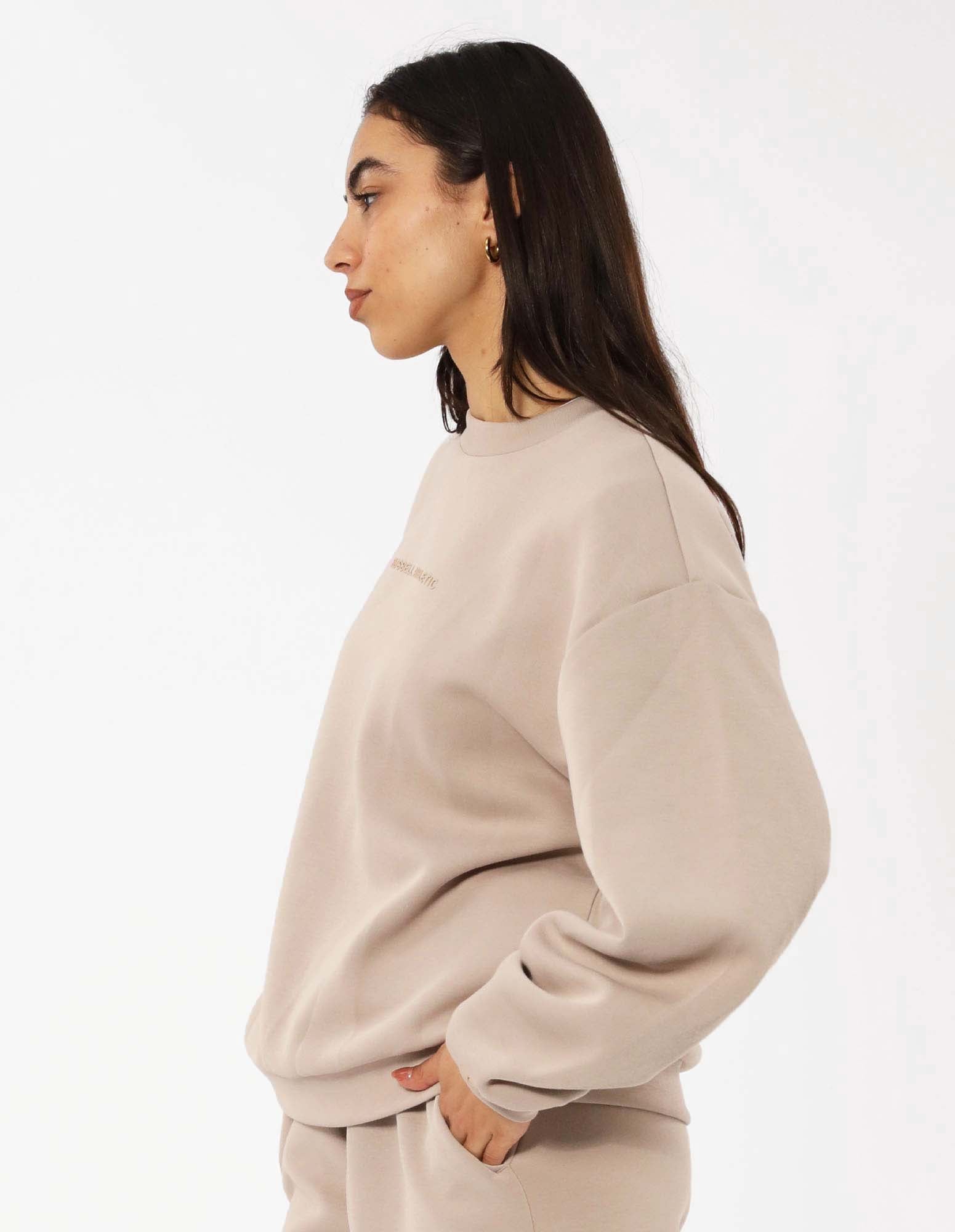 Russell Athletic Australia Women's R Tech Leisure Crew - String True Since 1902