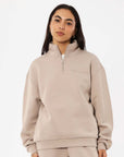 Women's R Tech Leisure Quarter Zip - String