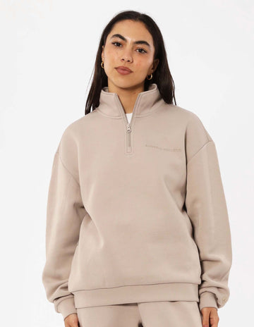 Women's R Tech Leisure Quarter Zip - String
