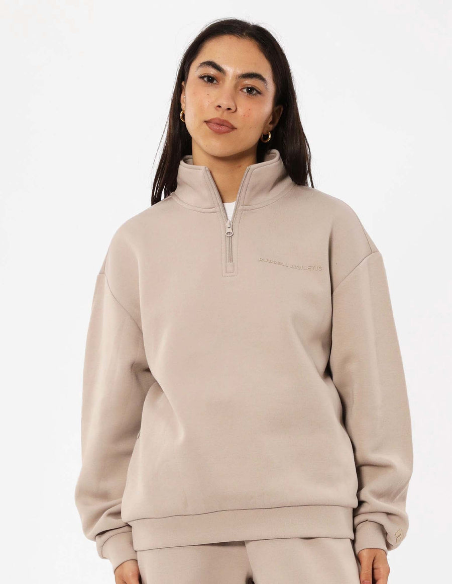 Women's R Tech Leisure Quarter Zip - String