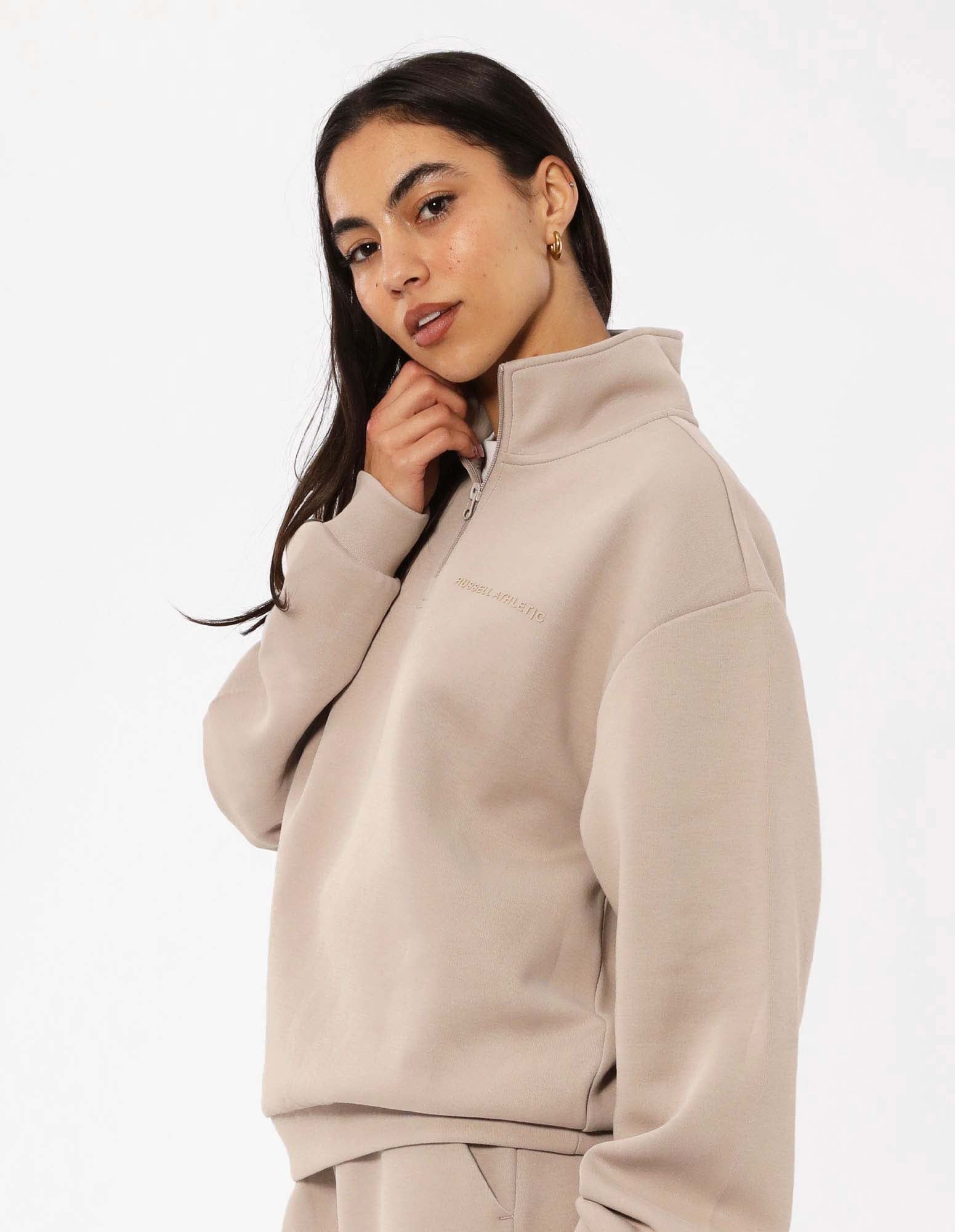 Women's R Tech Leisure Quarter Zip - String