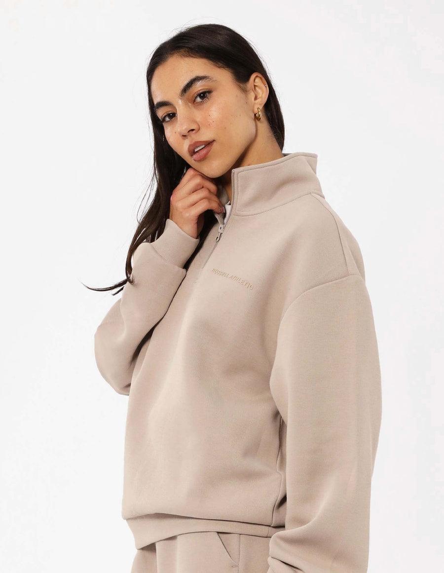 Women's R Tech Leisure Quarter Zip - String