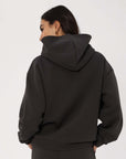 Women's R Tech Leisure Hoodie - Dark Grey