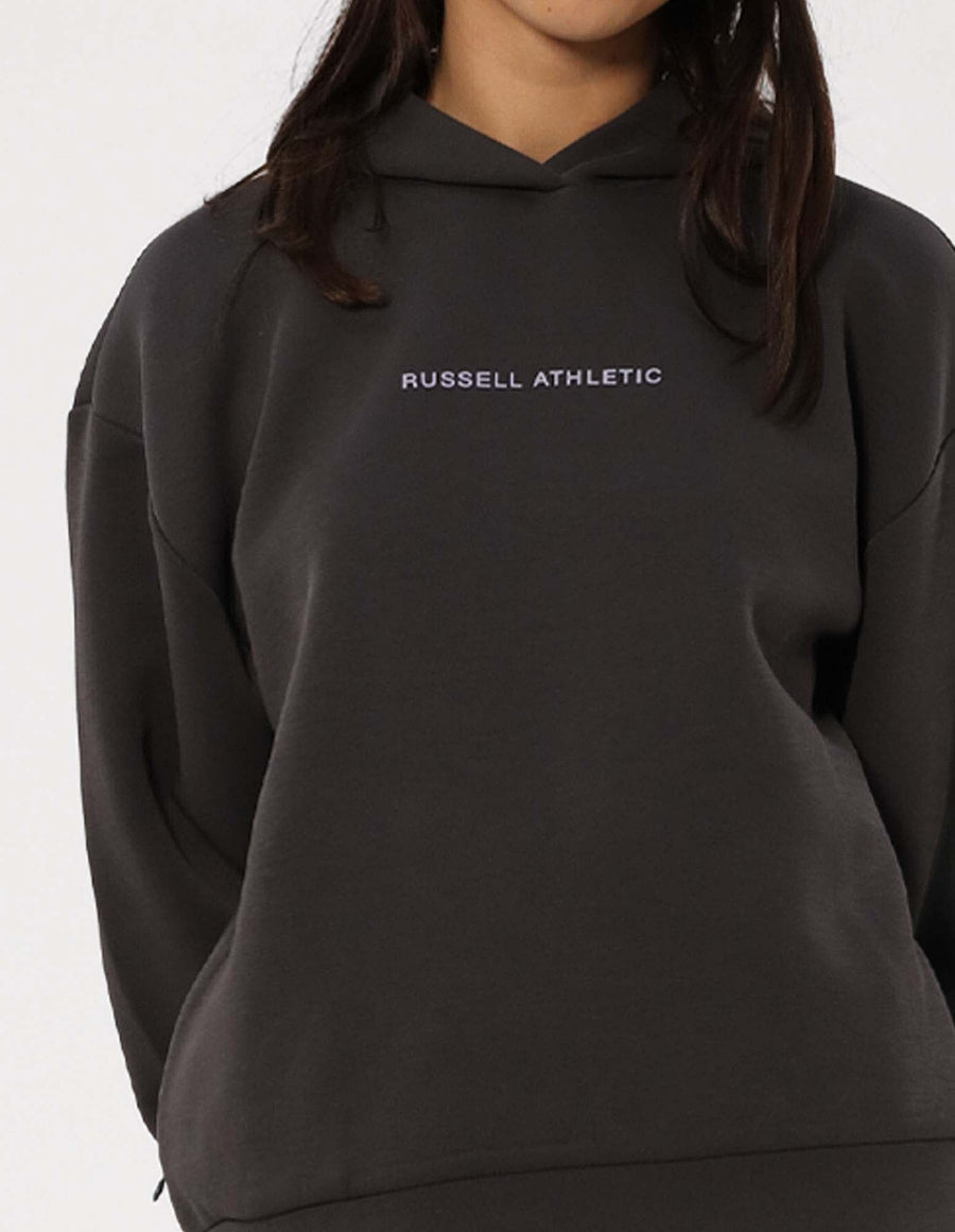 Women's R Tech Leisure Hoodie - Dark Grey