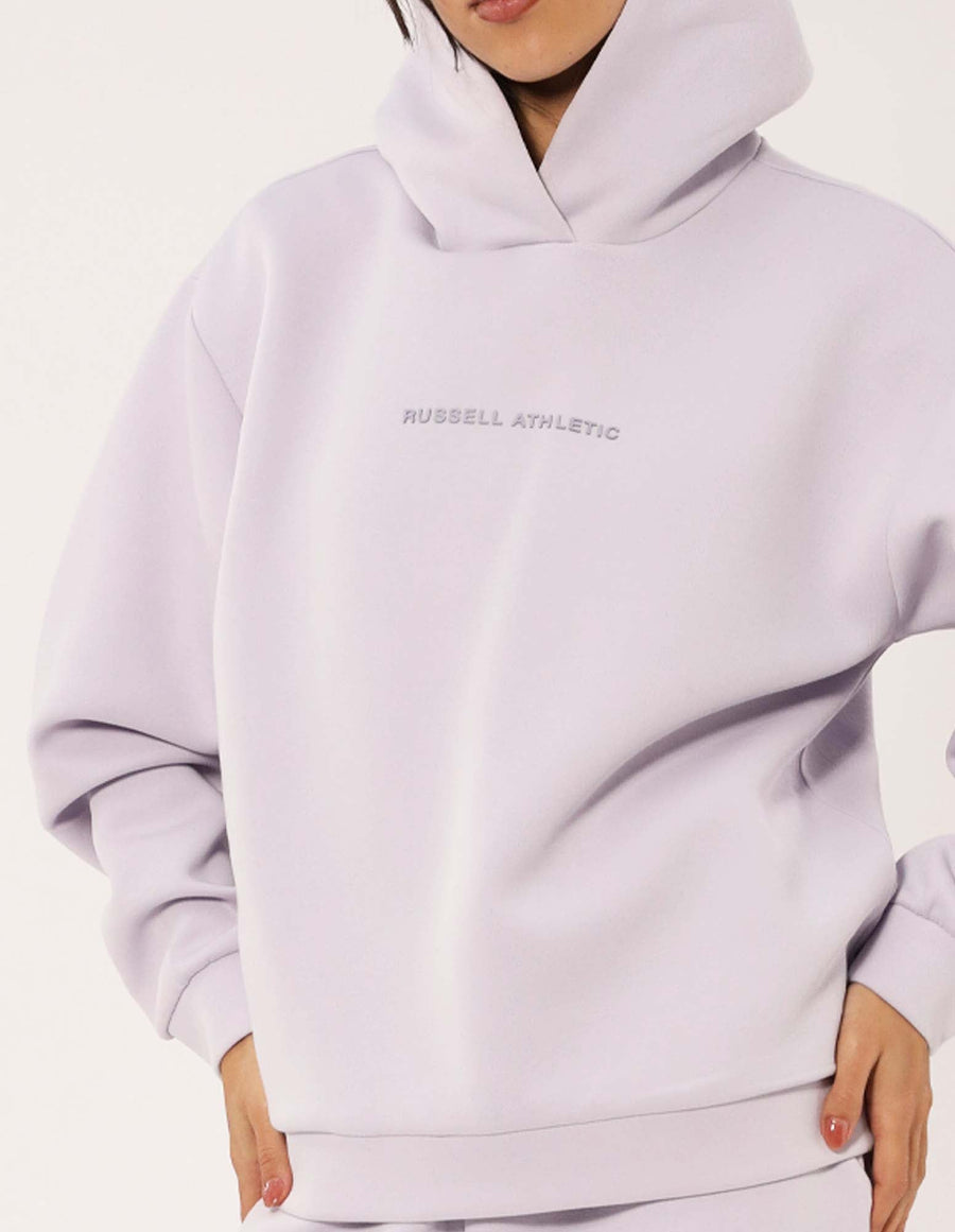 Russell Athletic Australia Women's R Tech Leisure Hoodie - Mauve True Since 1902