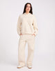 R Tech Leisure Women's Hoodie - Vanilla