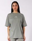 Russell Athletic Australia Women's R Logo Tee - Shadow Green True Since 1902