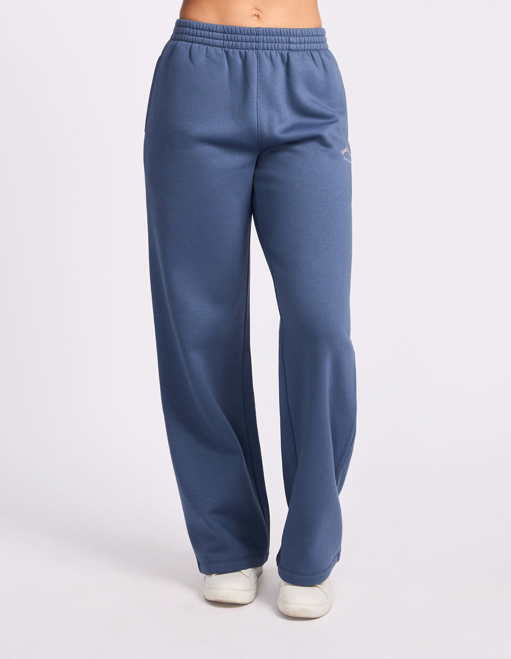 Lexington Wide Leg Women's Trackpants - Vintage Indigo