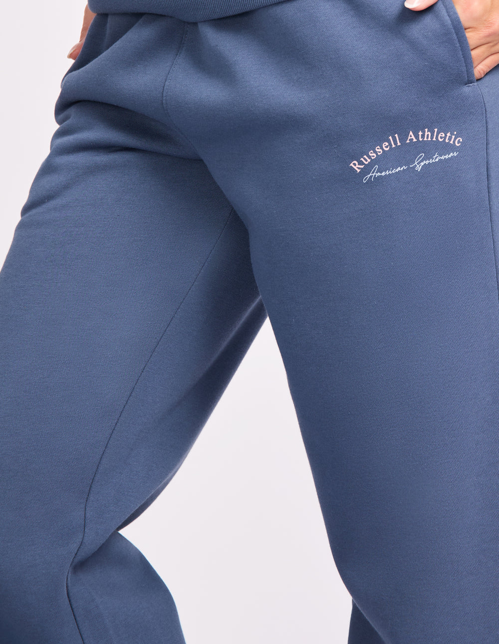 Lexington Wide Leg Women's Trackpants - Vintage Indigo