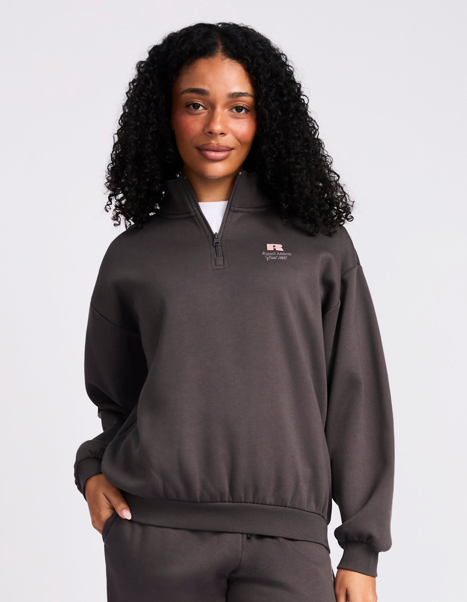 Russell Athletic Australia Maple Women's Quarter Zip True Since 1902
