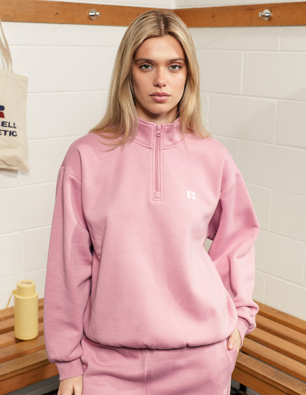 Maple Women's Quarter Zip - Lilas pink