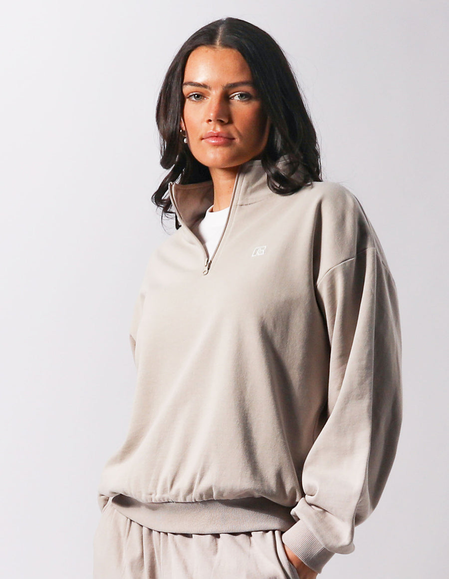 Russell Athletic Australia Women's Manhattan Quarter Zip - String True Since 1902