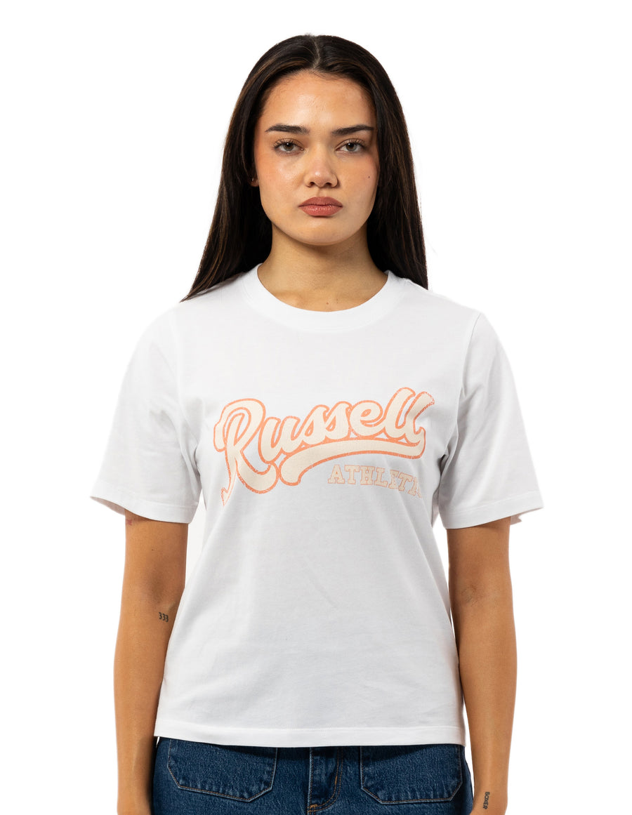 Russell Athletic Australia Women's Groupie Tee - White # 1