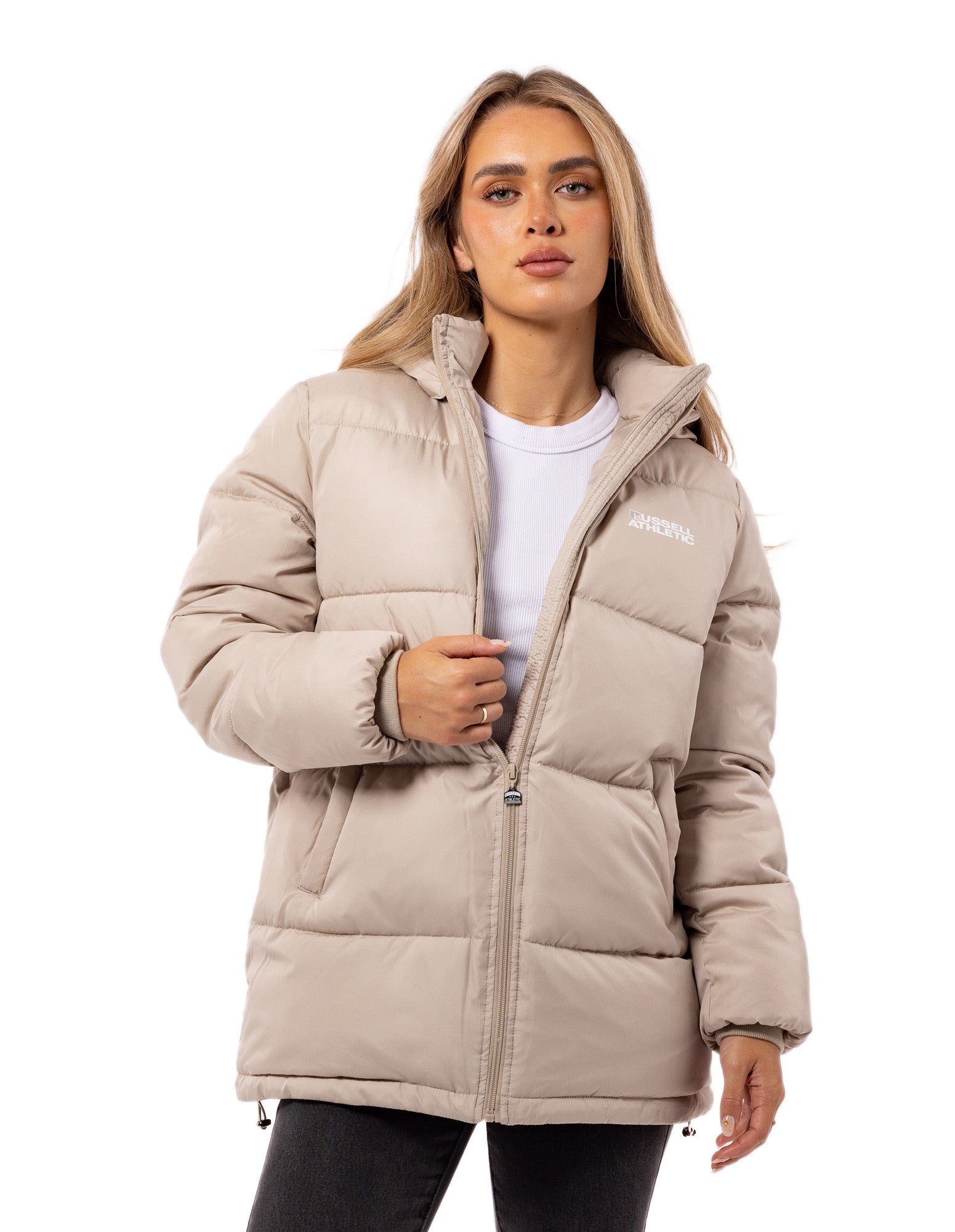 Russell Athletic Australia Women's Tribecca Puffer Jacket - Birch True Since 1902