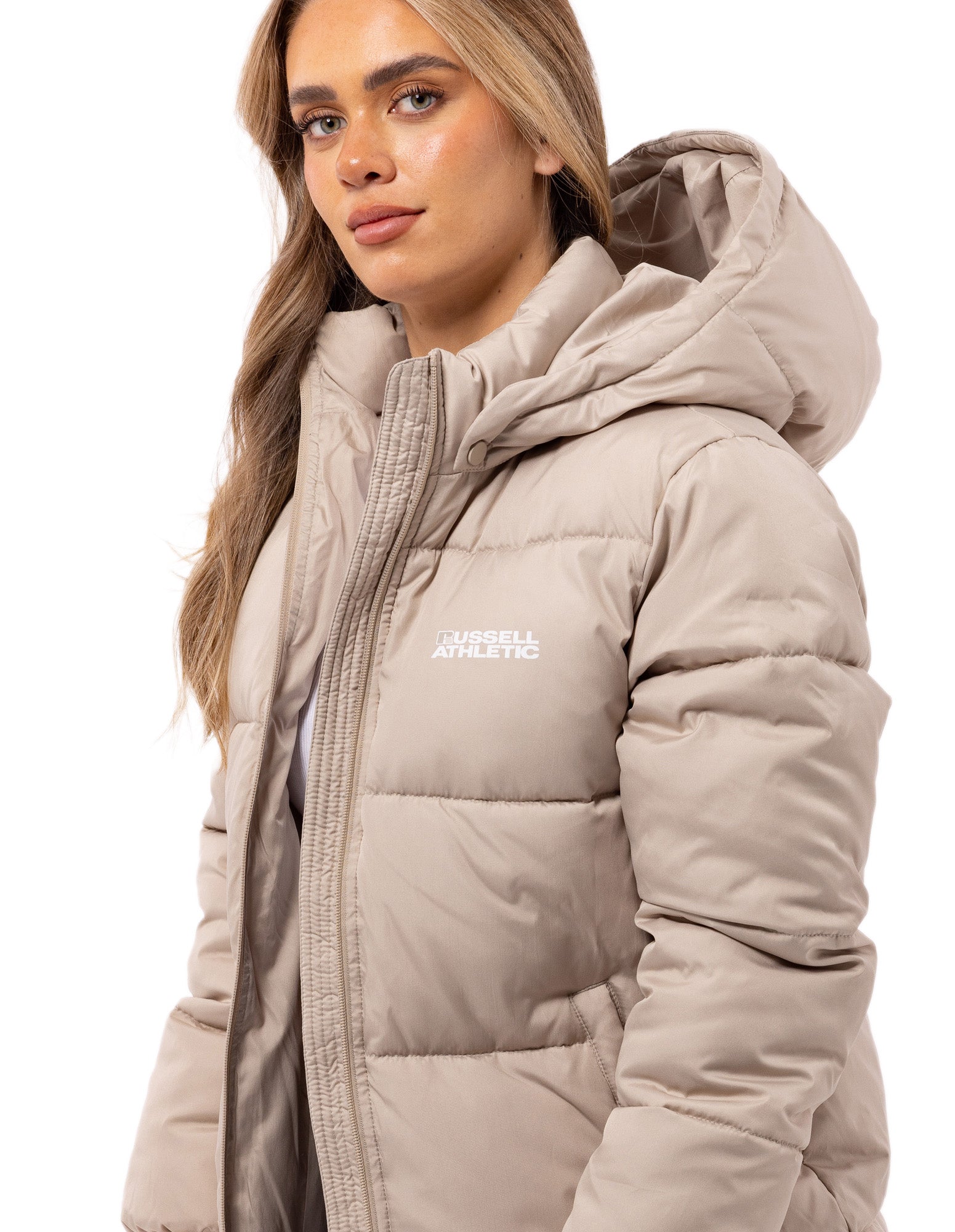 Russell Athletic Australia Women's Tribecca Puffer Jacket - Birch True Since 1902