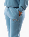 Women's Arlington Baggy Track Pant - Blue Azure - Image 