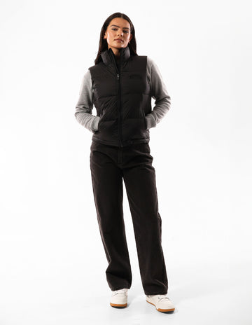 Women's Arlington Puffer Vest - Black
