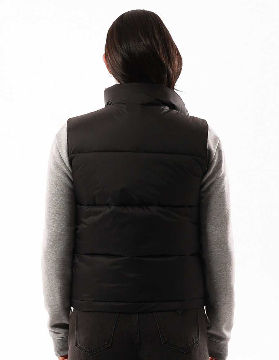 Women's Arlington Puffer Vest - Black - Image #4