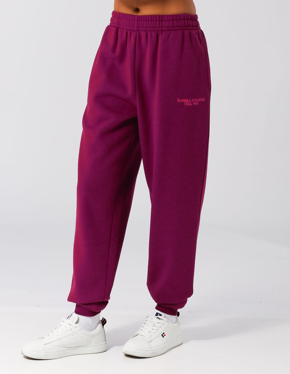Russell Athletic Australia USA Womens Trackpant- Magenta Purple True Since 1902