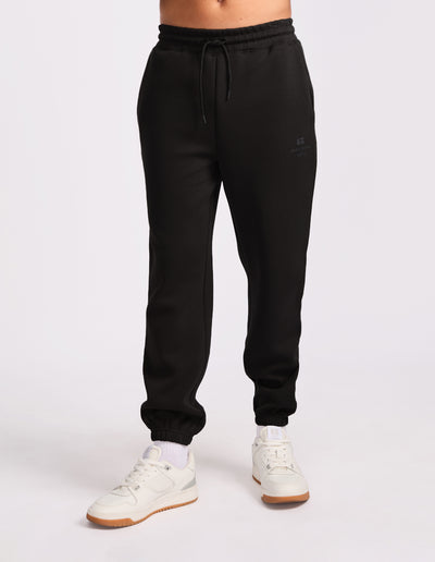 R Tech Leisure Cuffed Men's Trackpant - Black
