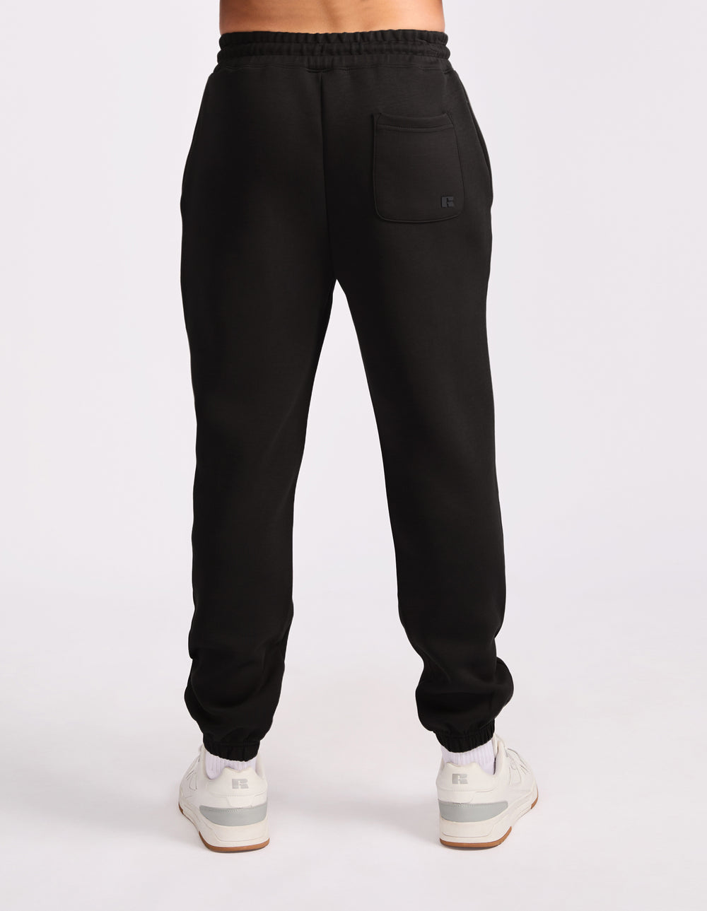 R Tech Leisure Cuffed Men's Trackpant - Black