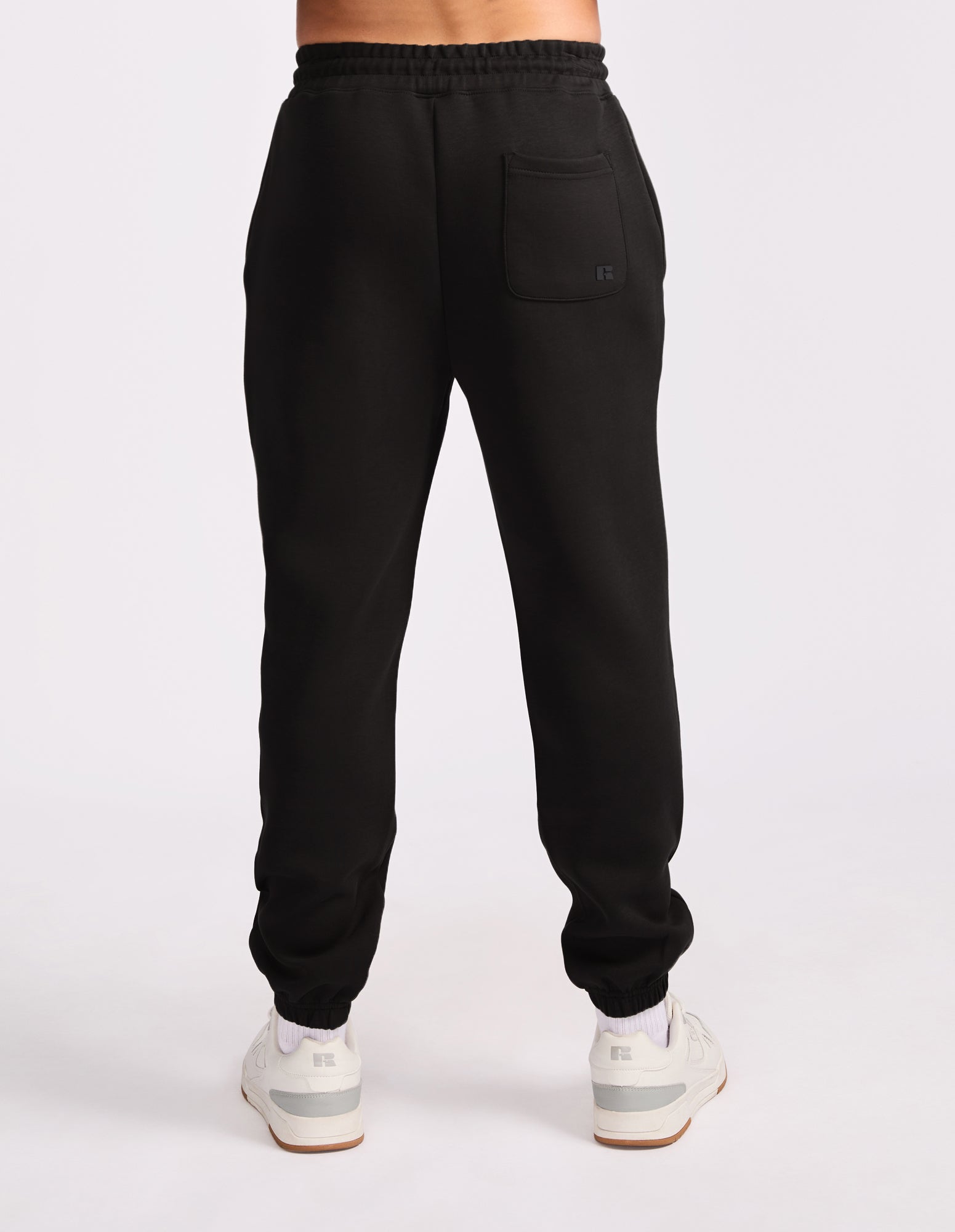 R Tech Leisure Cuffed Men's Trackpant - Black