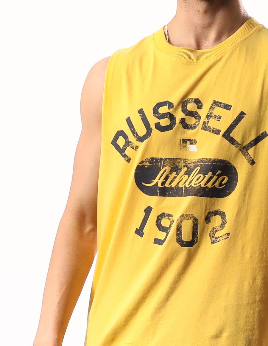 Russell Athletic Australia Men's 1902 Muscle Tee - Yella True Since 1902